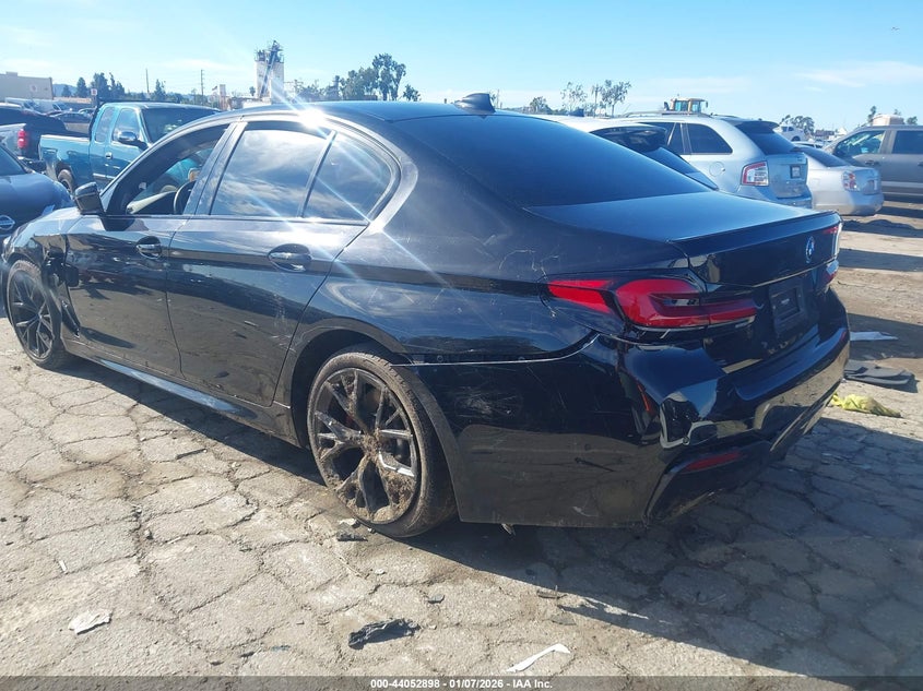 Vin: wba13ag02pcm76537, lot: 44548670, bmw 530e 20233