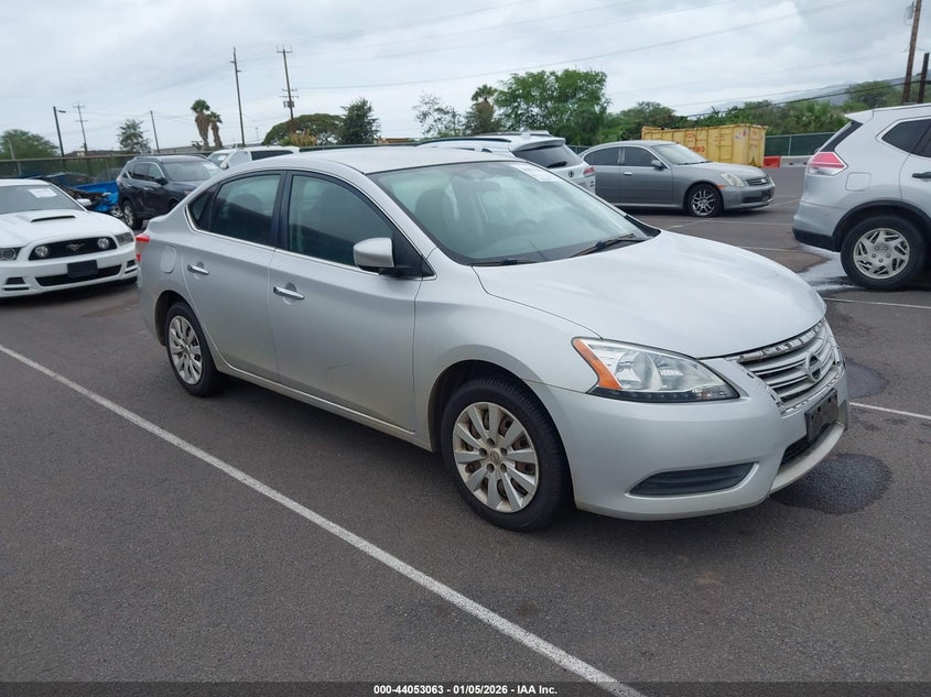 3N1AB7AP6EY279439 2014 Nissan Sentra Sv auction photo 1