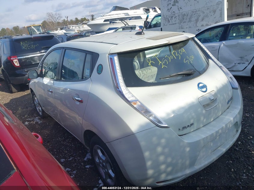 Vin: jn1az0cpxct019213, lot: 44548896, nissan leaf sl 20123