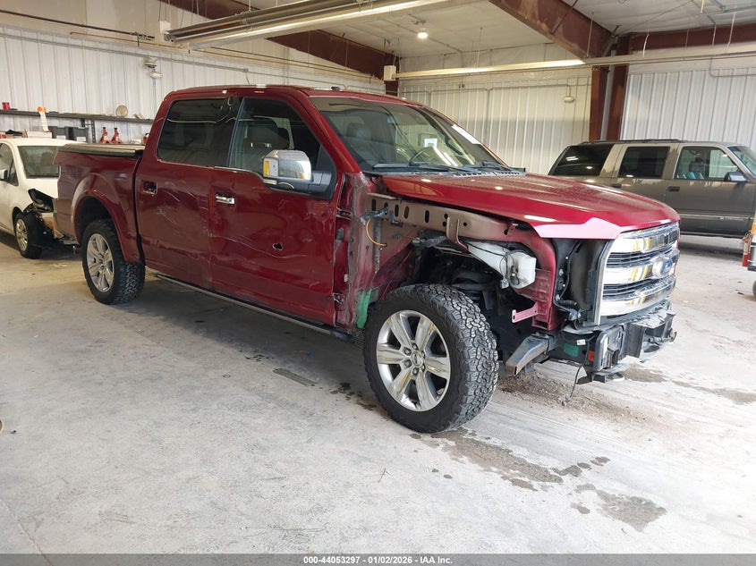 1FTEW1EG9FFA12671 2015 Ford F-150 Platinum auction photo 1