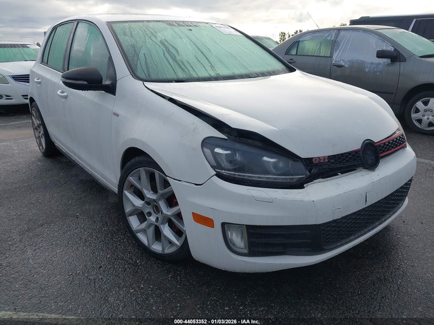 WVWHD7AJ9CW228569 2012 Volkswagen Gti 4-Door auction photo 1
