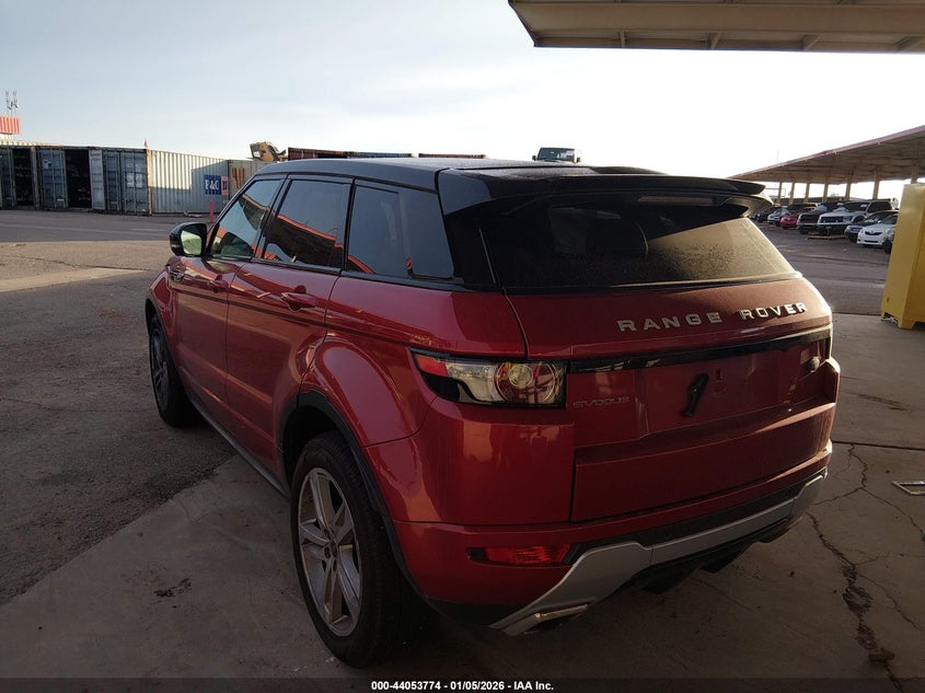 2012 Land rover Range rover evoque 2.0 Pure Plus brown Lot 111044053774 Vin SALVT2BG4CH620559