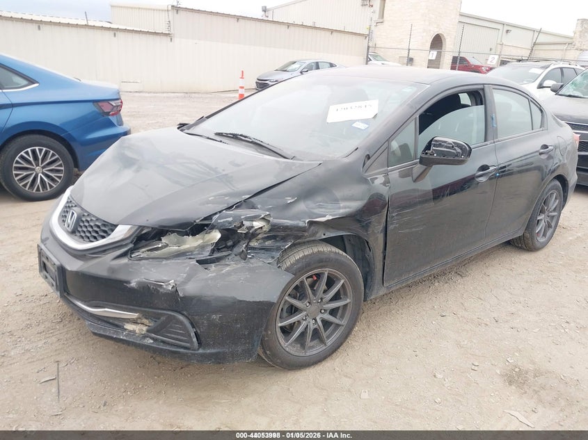 2015 HONDA CIVIC auction photo 2