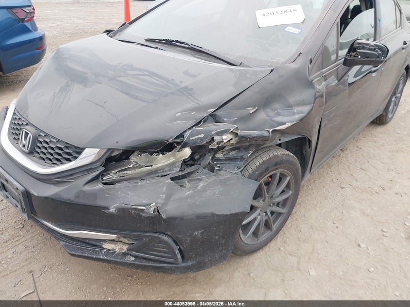 2015 HONDA CIVIC auction photo 6