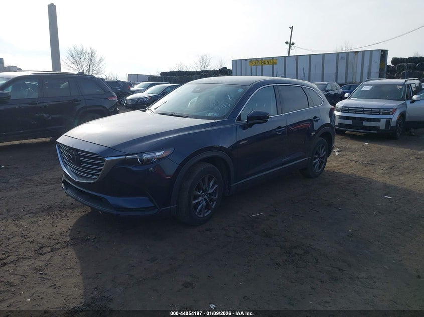 Vin: jm3tcbcy1m0524997, lot: 44549980, mazda cx-9 touring 20212