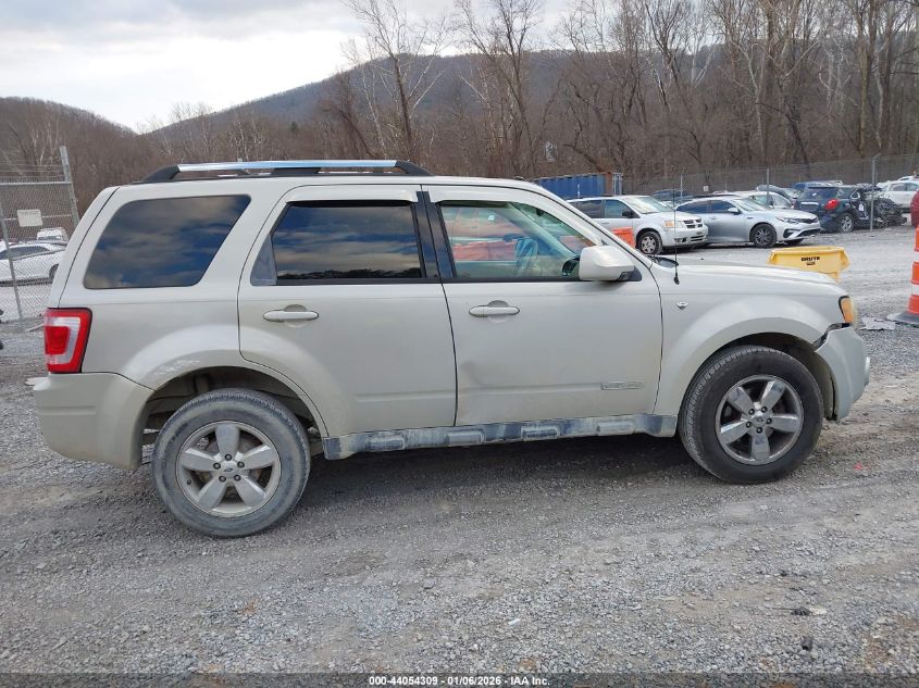 2008 Ford Escape Limited VIN: 1FMCU94108KB27027 Lot: 44054309