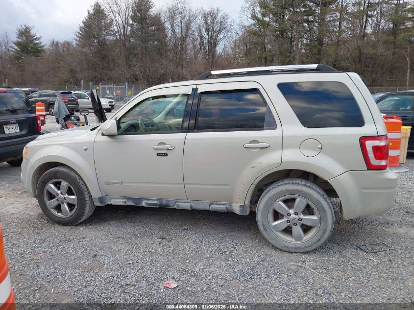 2008 Ford Escape Limited VIN: 1FMCU94108KB27027 Lot: 44054309