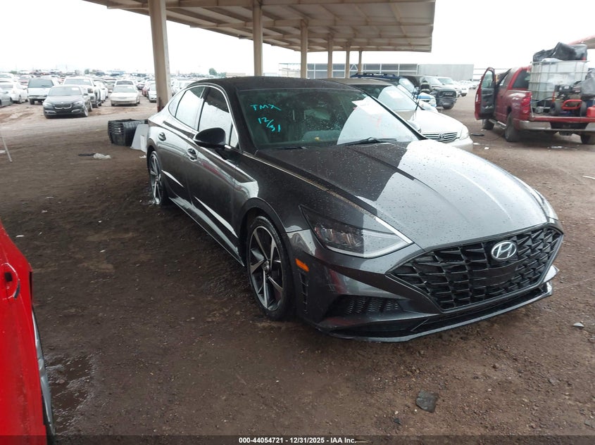 5NPEJ4J23MH096984 2021 Hyundai Sonata Sel Plus auction photo 1