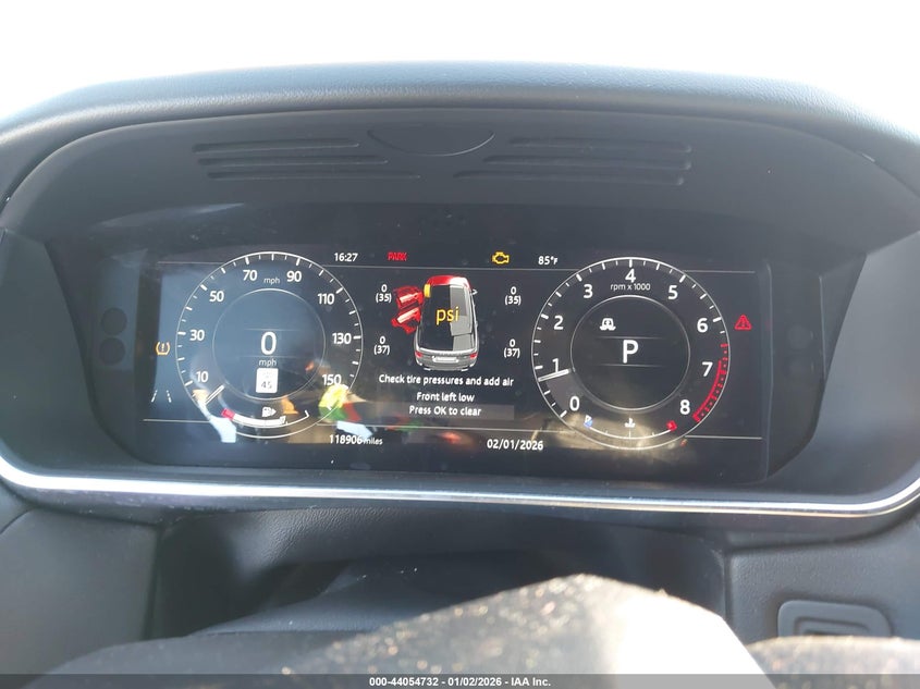 VIN SALWR2RV4KA841593 2019 LAND ROVER RANGE ROVER SPORT HSE