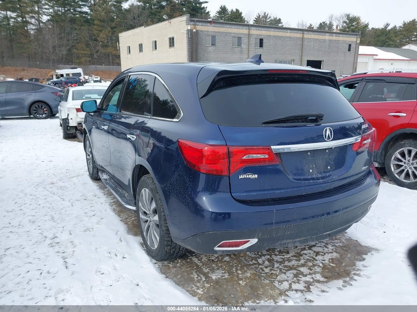 2015 Acura Mdx Technology Package