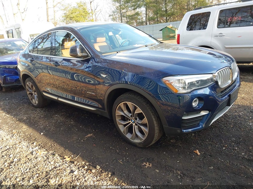 5UXXW3C50J0T82813 2018 BMW X4 xDrive28I auction photo 1