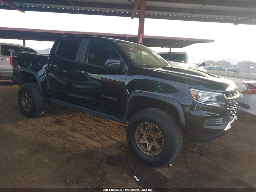 1GCGTEEN8M1112553 2021 Chevrolet Colorado 4Wd Short Box Zr2 auction photo 1