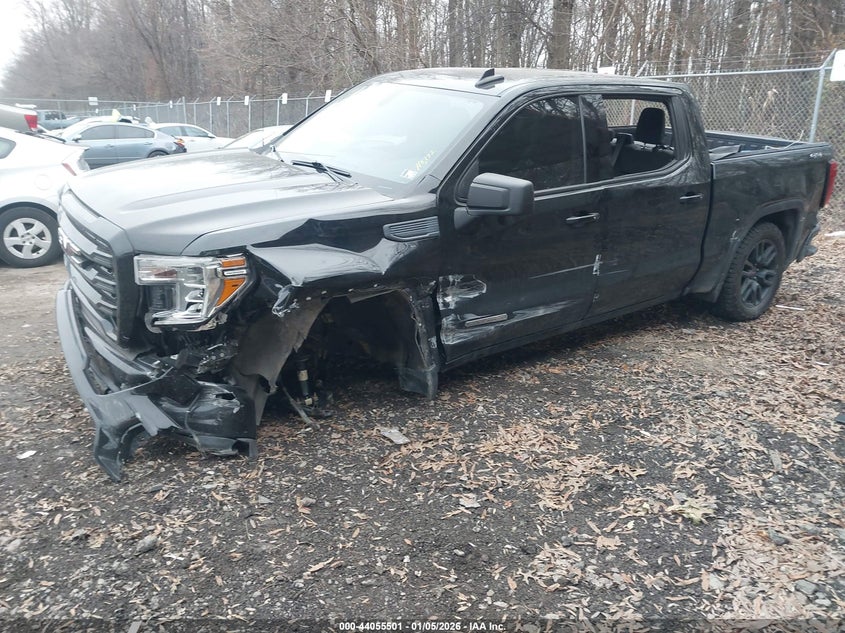 2021 GMC Sierra 1500 4Wd Short Box Elevation