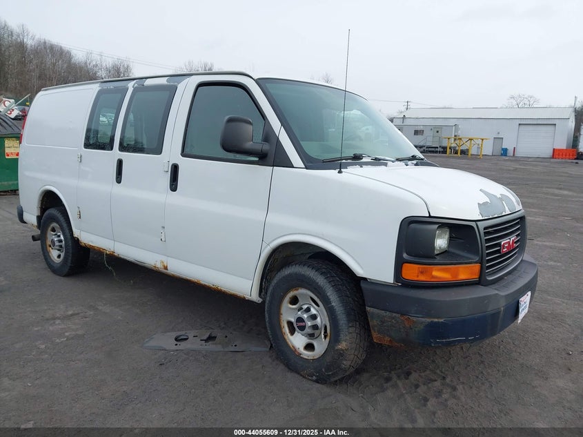 1GTZGFBG2A1183459 2010 GMC Savana 2500 Work Van auction photo 1