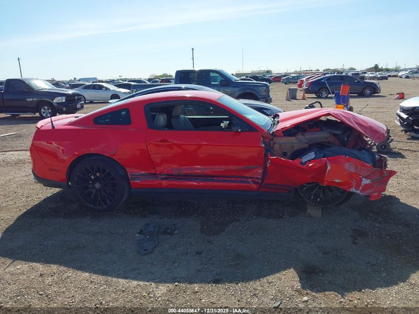 2012 Ford Mustang V6 Premium VIN: 1ZVBP8AM0C5205472 Lot: 44055647