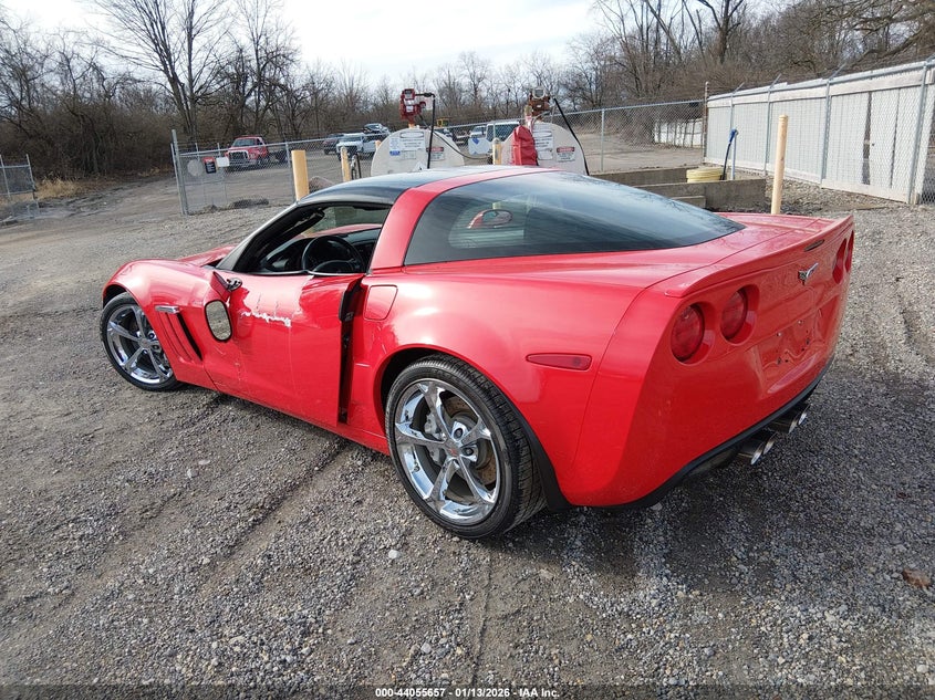 Vin: 1g1ys2dwxb5102055, lot: 44551440, chevrolet corvette grand sport 20113