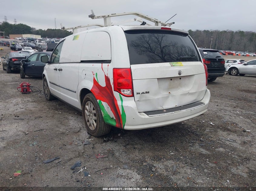 Vin: 2c4jrgag2er379630, lot: 44551604, ram cargo tradesman 20143