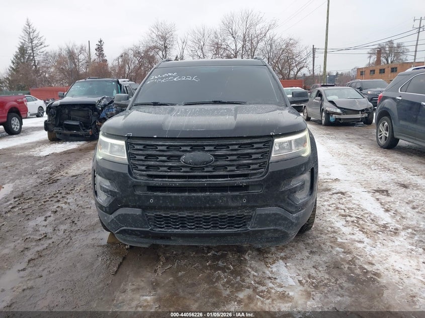 2017 Ford Explorer 3.5 Xlt Black Lot 111044056226 Vin 1FM5K8D81HGB38997
