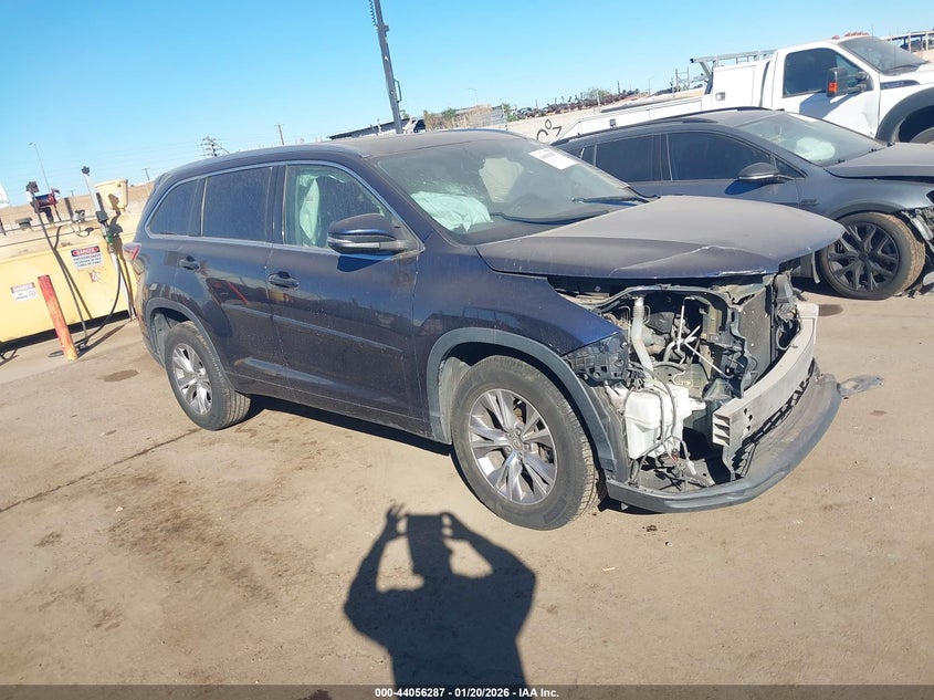 5TDKKRFH7FS108691 2015 Toyota Highlander Xle auction photo 1