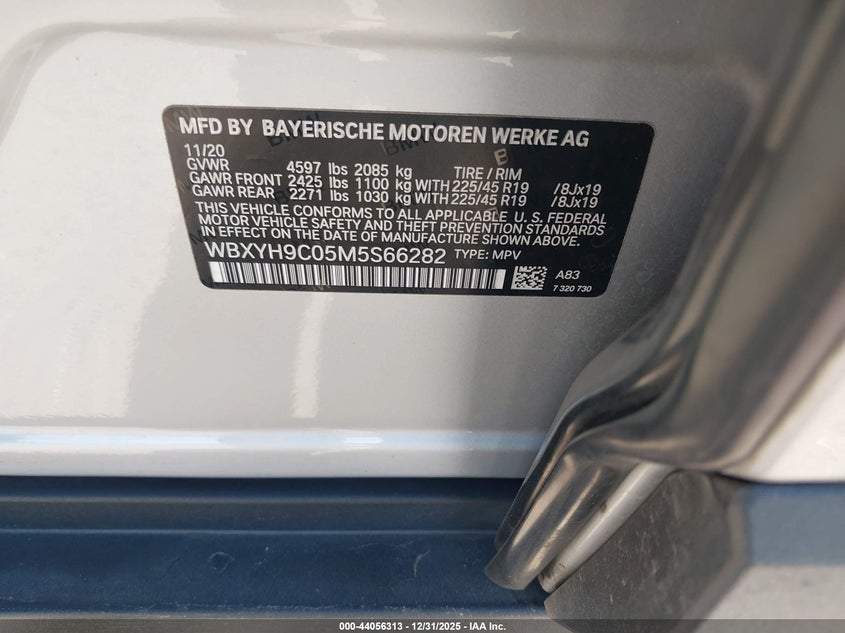 VIN: WBXYH9C05M5S66282 2021 BMW X2 SDRIVE28I