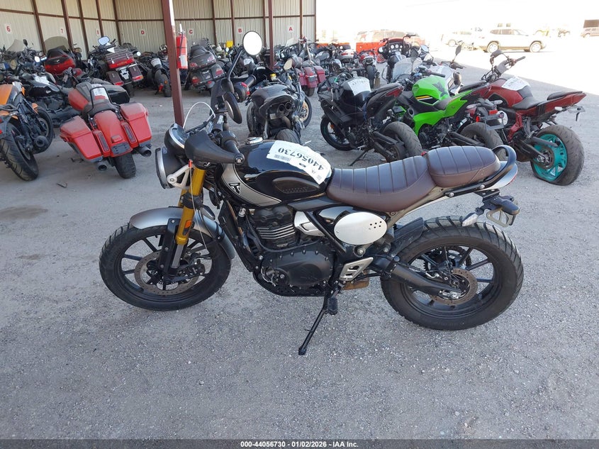 VIN SMTT147YXSNA29755 2025 TRIUMPH MOTORCYCLE SCRAMBLER 400 X