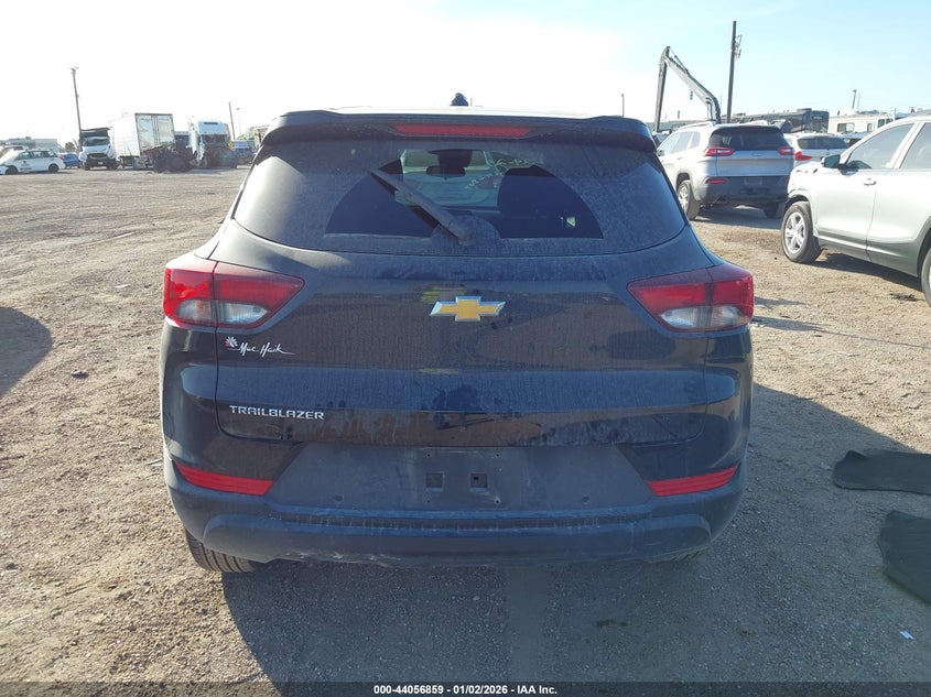 VIN KL79MMSP0SB116185 2025 CHEVROLET TRAILBLAZER FWD LS