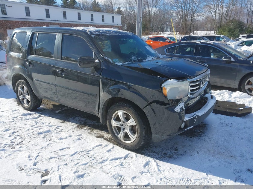 5FNYF4H7XEB043733 2014 Honda Pilot Ex-L auction photo 1