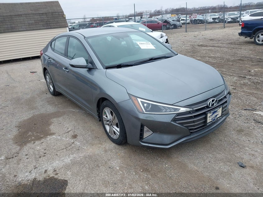 KMHD84LF7KU765649 2019 Hyundai Elantra Sel auction photo 1