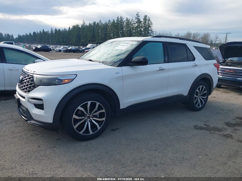 VIN 1FMSK7KHXNGA92985 2022 FORD EXPLORER ST-LINE