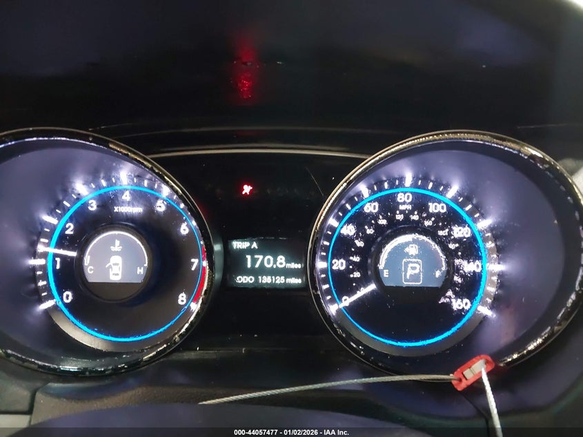 2013 Hyundai Sonata Gls VIN: 5NPEB4AC9DH631113 Lot: 44057477