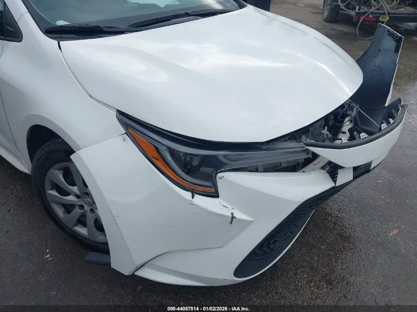 2022 Toyota Corolla Le VIN: 5YFEPMAEXNP342376 Lot: 44057514