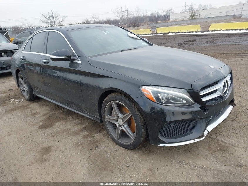 55SWF4KB7FU071252 2015 Mercedes-Benz C 300 Sport 4Matic auction photo 1