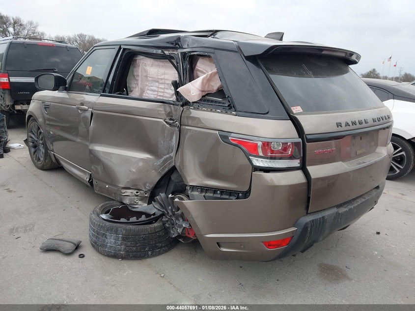 2017 Land Rover Range Rover Sport 3.0L V6 Supercharged Hse Dynamic