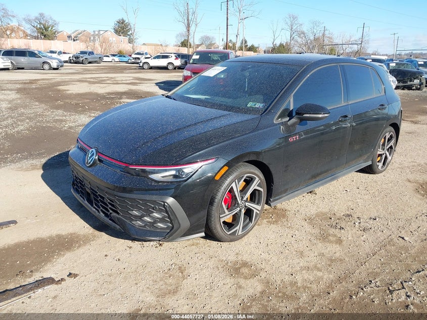 Vin: wvwsa7cd3sw243590, lot: 44553509, volkswagen golf gti 2.0t se 20252