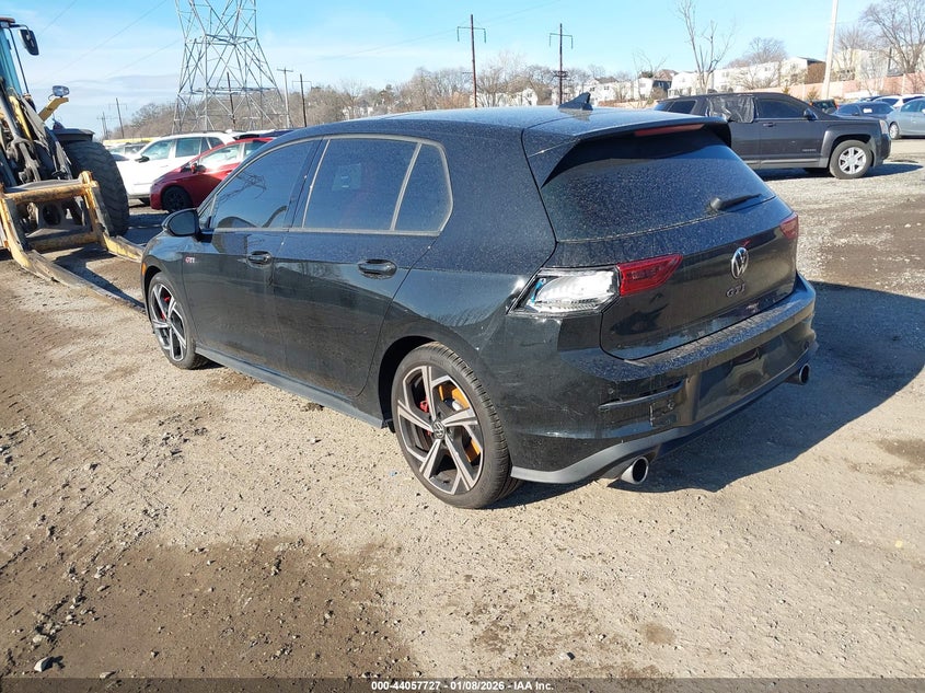 Vin: wvwsa7cd3sw243590, lot: 44553509, volkswagen golf gti 2.0t se 20253