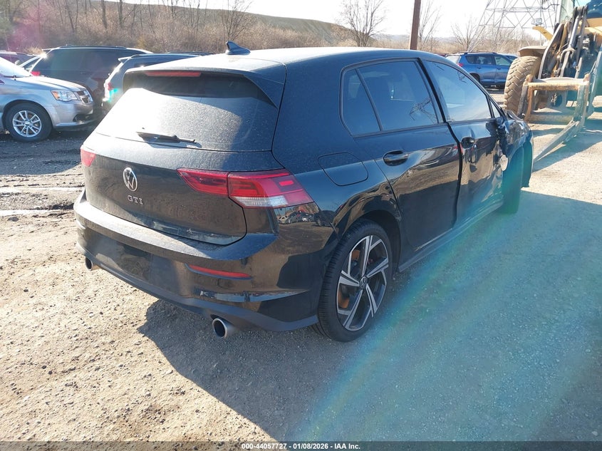 Vin: wvwsa7cd3sw243590, lot: 44553509, volkswagen golf gti 2.0t se 20254