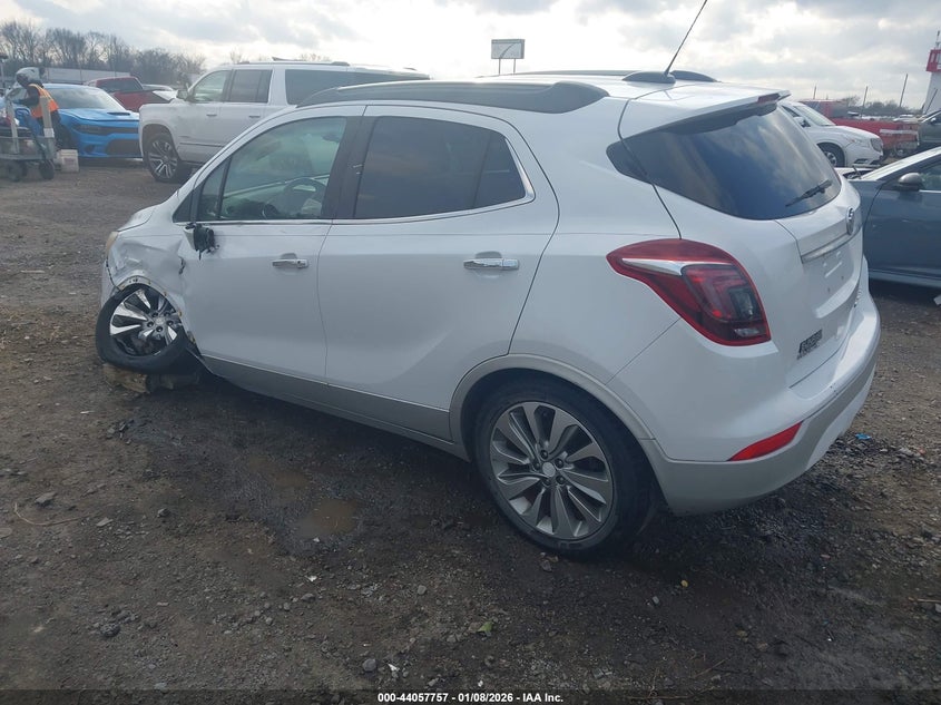 Vin: kl4cjasb8hb002961, lot: 44553540, buick encore preferred 20173