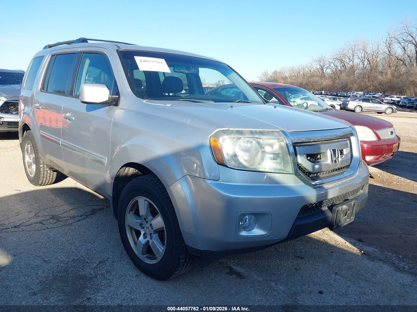 5FNYF4H5XAB007758 2010 Honda Pilot Ex-L auction photo 1