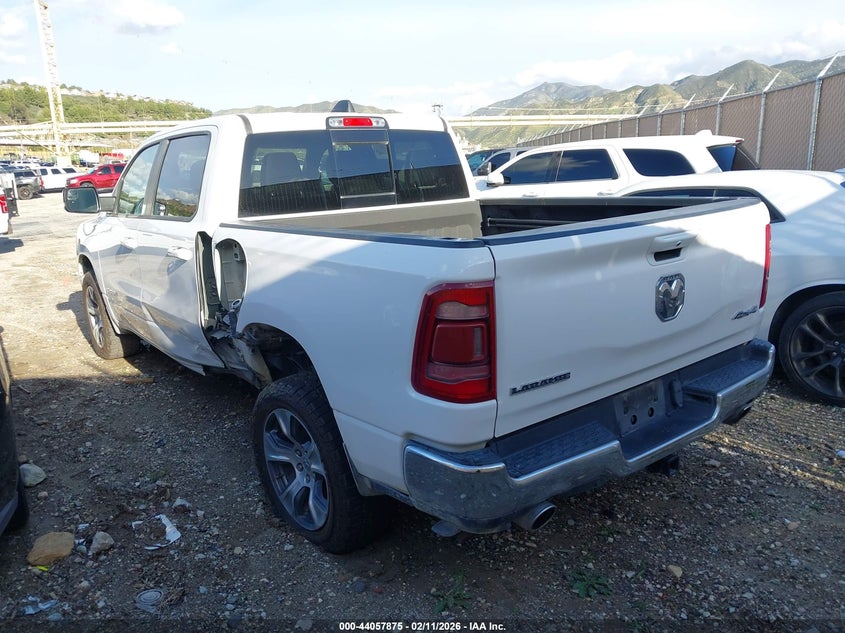 Vin: 1c6srfjt6pn518340, lot: 44553658, ram 1500 laramie  4x4 5'7 box 20233