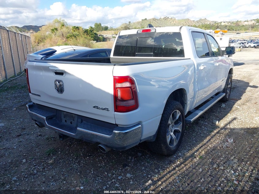 Vin: 1c6srfjt6pn518340, lot: 44553658, ram 1500 laramie  4x4 5'7 box 20234