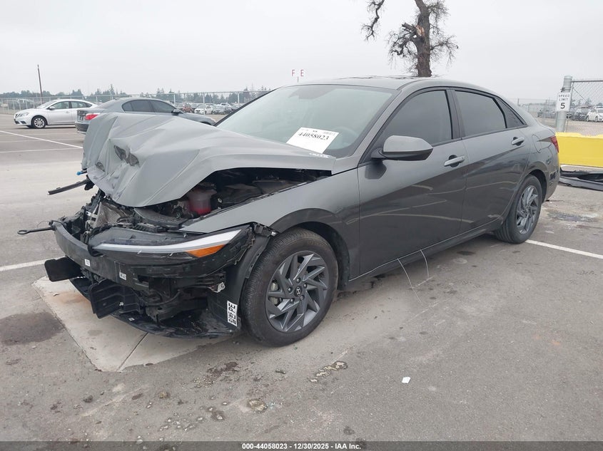 2024 Hyundai Elantra Hybrid Blue