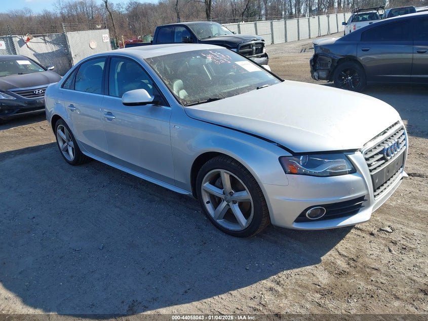 WAUFFAFLXCN005145 2012 Audi A4 2.0T Premium auction photo 1