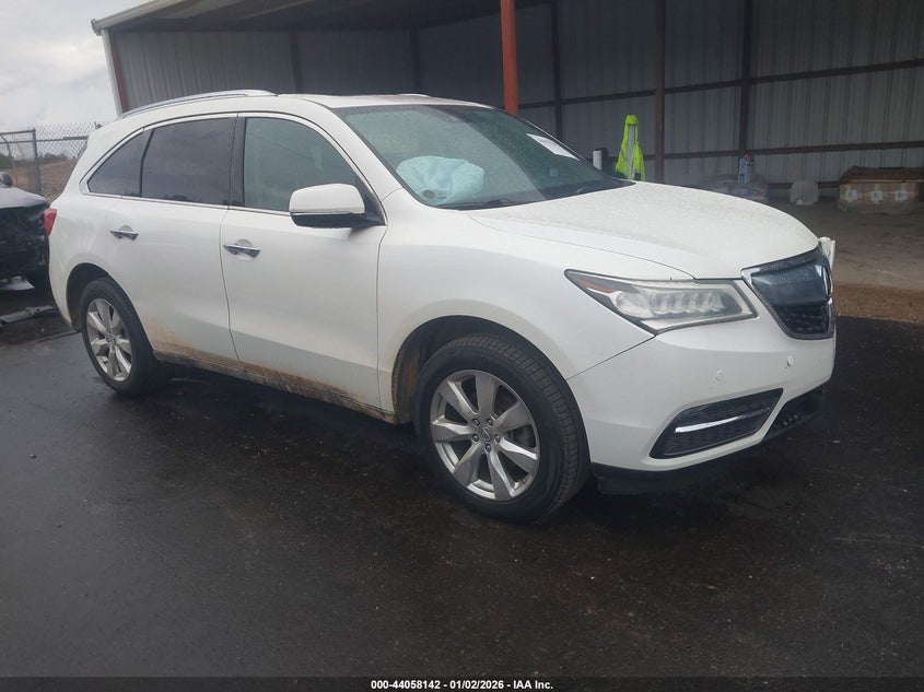 5FRYD4H98GB051791 2016 Acura Mdx Advance Entertainment Packages/Advance Package auction photo 1