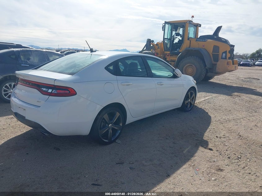 Vin: 1c3cdfeb8ed767954, lot: 44553931, dodge dart gt 20144