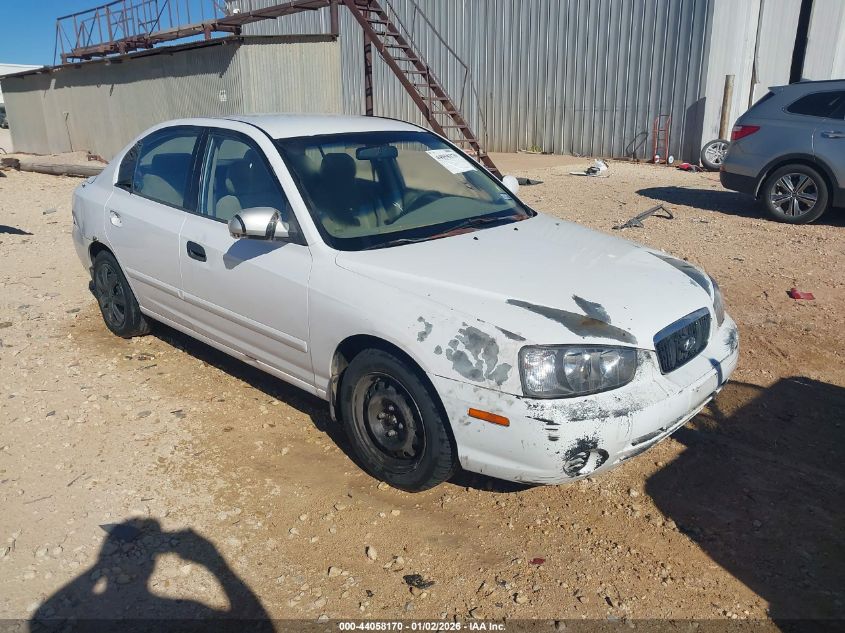 2003 Hyundai Elantra Gls/Gt