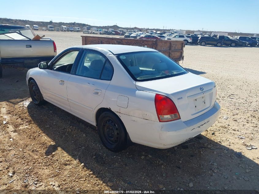 2003 Hyundai Elantra Gls/Gt