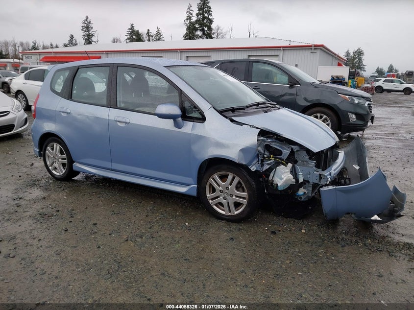 HONDA FIT 2008. Lot# 44058326. VIN JHMGD38638S044134. Photo 1