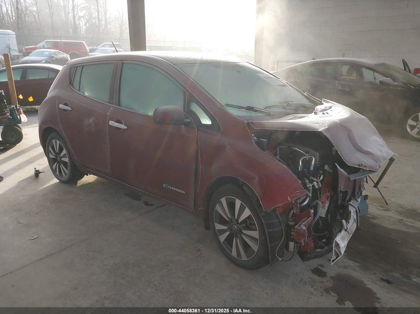 1N4BZ0CP4GC313753 2016 Nissan Leaf Sl auction photo 1