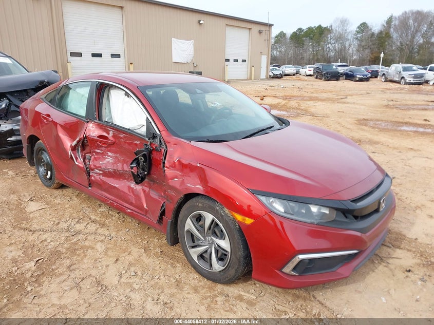 19XFC2F67KE023357 2019 Honda Civic Lx auction photo 1