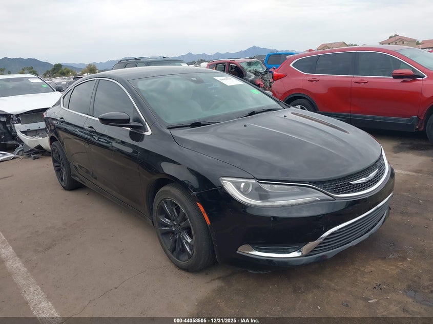 1C3CCCABXGN132612 2016 Chrysler 200 Limited auction photo 1